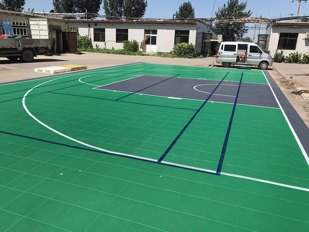 FuXuan Basketball Court & Tennis court Installation image1